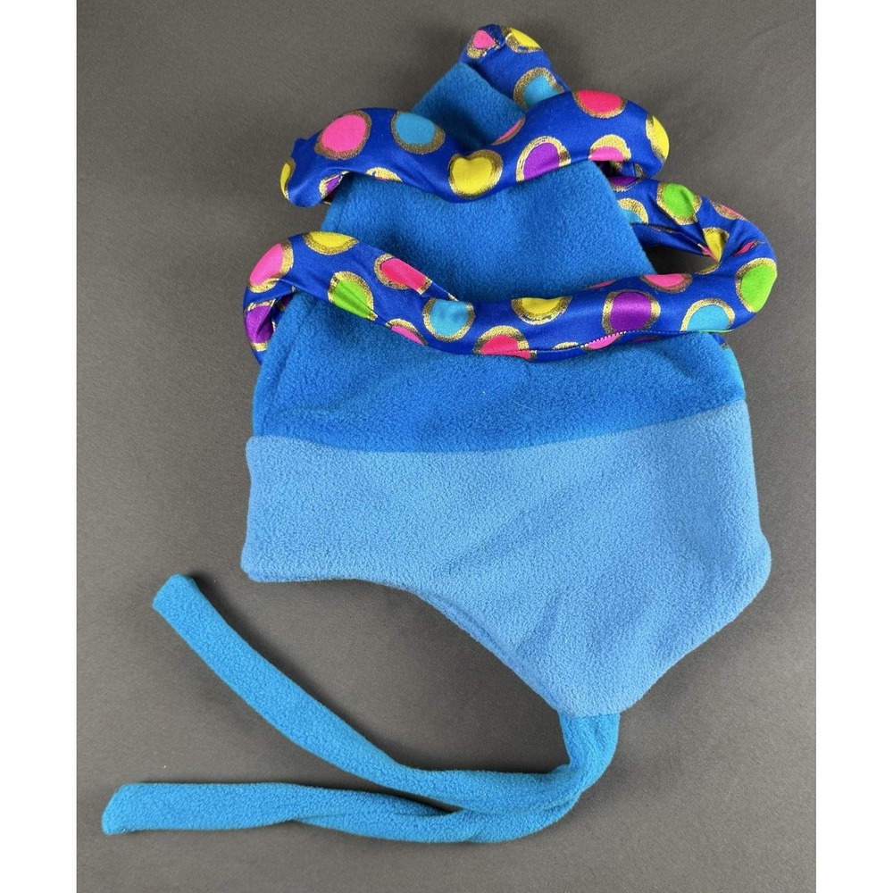 Vintage DIGME Jackson Hole WY Fleece Ski Hat Colorful Novelty Made USA